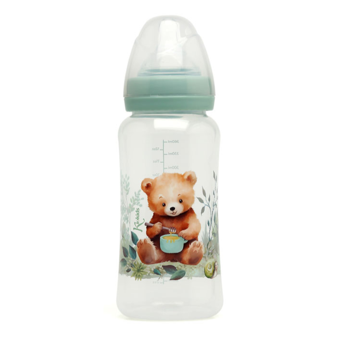 KIOKIDS BIBERON 360ML SAGE +6M
