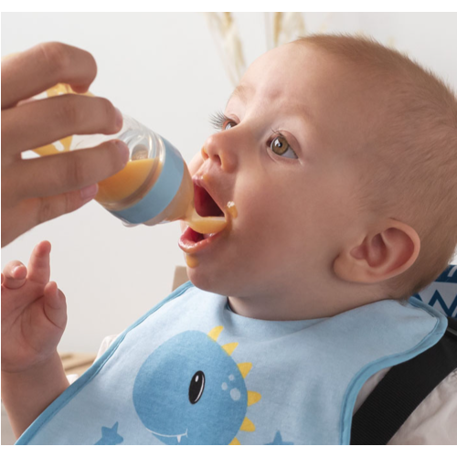 KIOKIDS CUCHARA DISPENSADORA 90ML AZUL