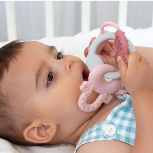 KIOKIDS MORDEDOR LLAVES ROSA