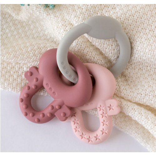 KIOKIDS MORDEDOR LLAVES ROSA