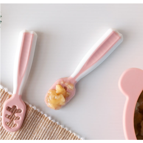 KIOKIDS CUCHARA ROSA 2 PIEZAS