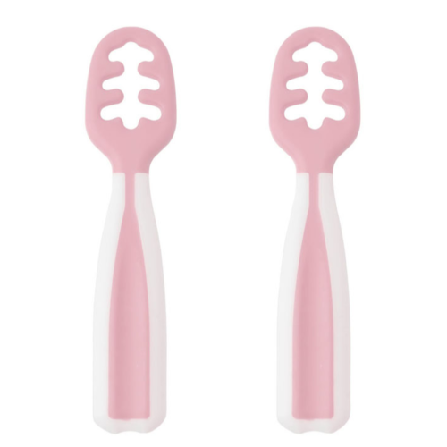 KIOKIDS CUCHARA ROSA 2 PIEZAS