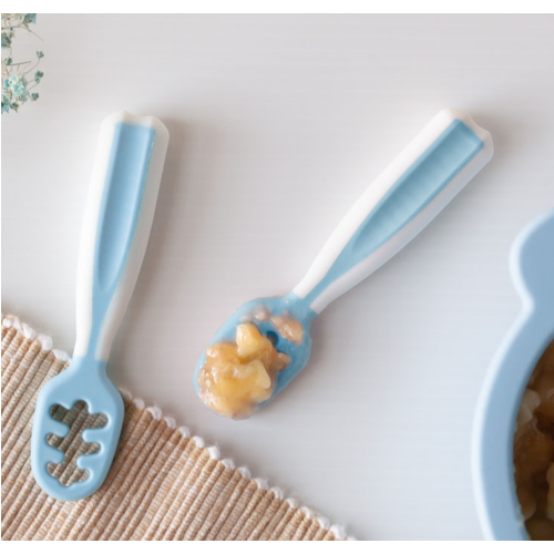 KIOKIDS CUCHARA AZUL 2 PIEZAS