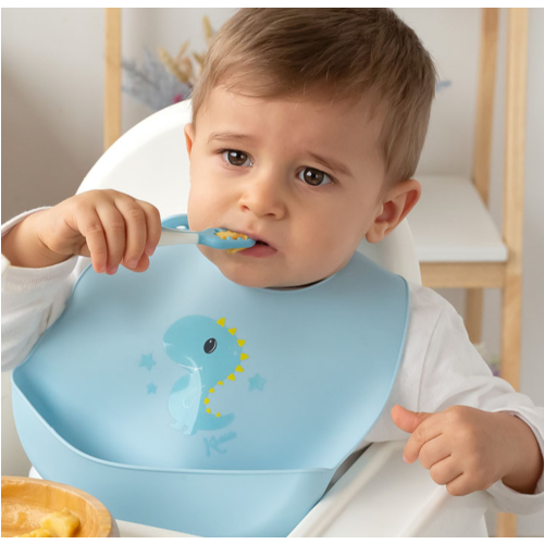 KIOKIDS CUCHARA AZUL 2 PIEZAS