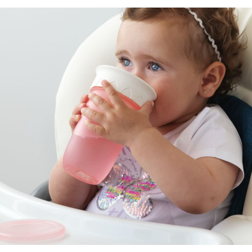 KIOKIDS VASO STEP 3 300 ML ROSA