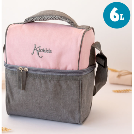 KIOKIDS BOLSA NEVERA 6L ROSA