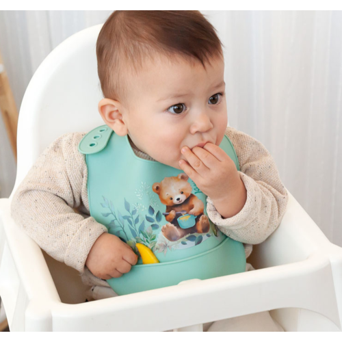 KIOKIDS BABERO SILICONA SALVIA