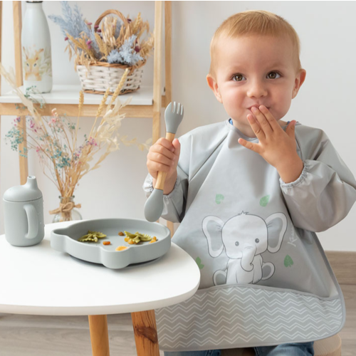 KIOKIDS BABERO IMPERMEABLE GRIS
