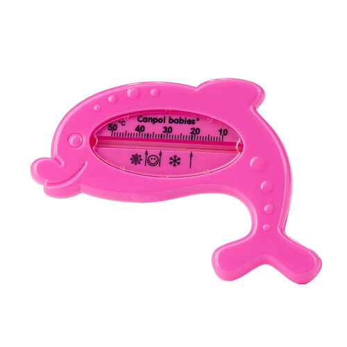 CANPOL BABIES TERMOMETRO BAÑO DELFIN ROSA