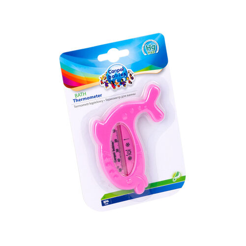 CANPOL BABIES TERMOMETRO BAÑO DELFIN ROSA