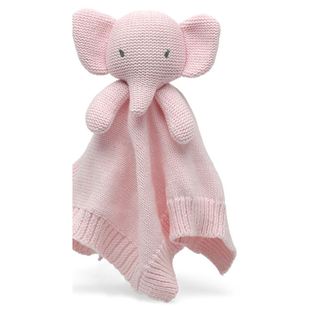 KIOKIDS DUDU 25 CM ELEFANTE ALGODON ROSA