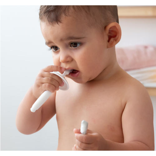 KIOKIDS CEPILLO DIENTES GRIS 3 UDS