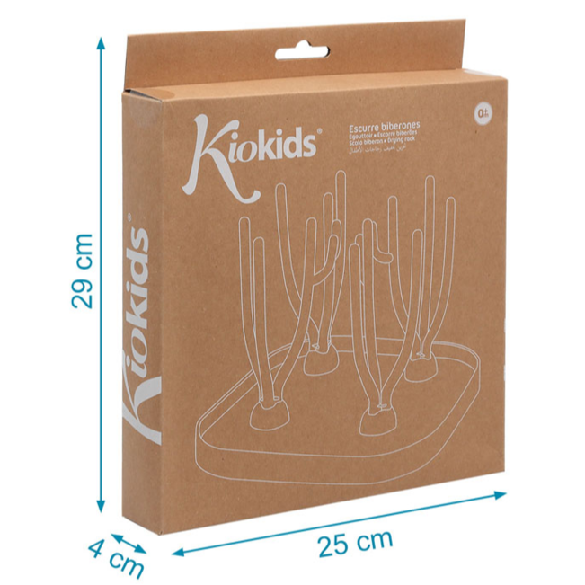 KIOKIDS ESCURREBIBERONES GRIS