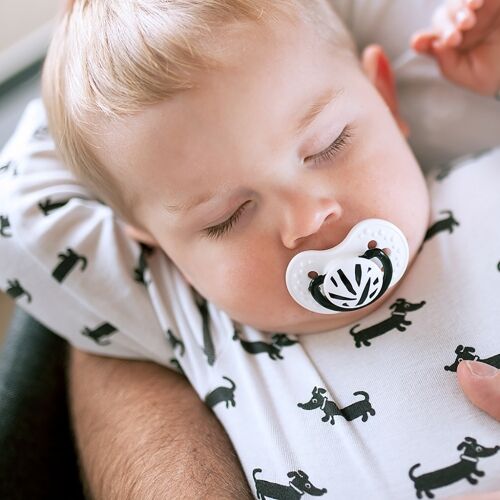 LOVI CHUPETE SALT&PEPPER 6-18M 2UD