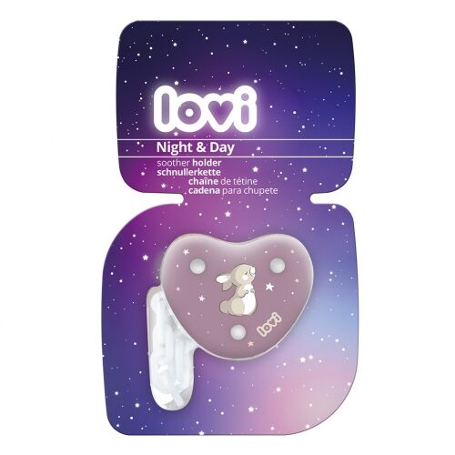 LOVI CADENA SUJETACHUPETES NIGHT&DAY ROSA