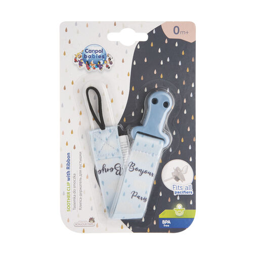 CANPOL BABIES SUJETACHUPETES BONJUR AZUL