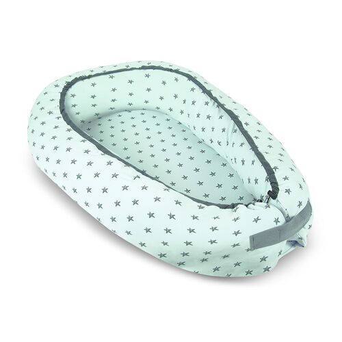 INTERBABY ALMOHADA NIDO ESTRELLA VERDE