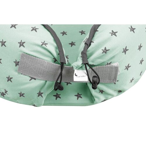 INTERBABY ALMOHADA NIDO ESTRELLA VERDE