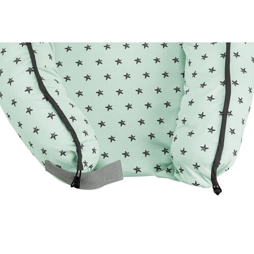 INTERBABY ALMOHADA NIDO ESTRELLA VERDE