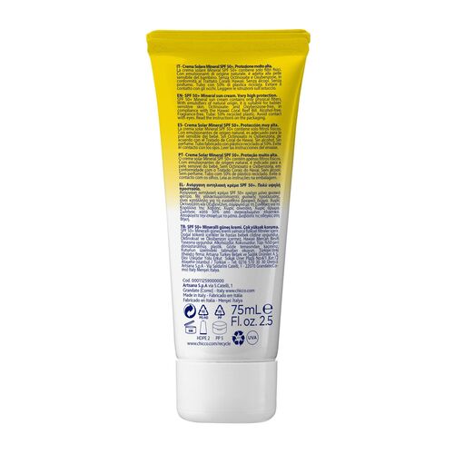 CHICCO SUN CREMA MINERAL SPF 50+ 75ML