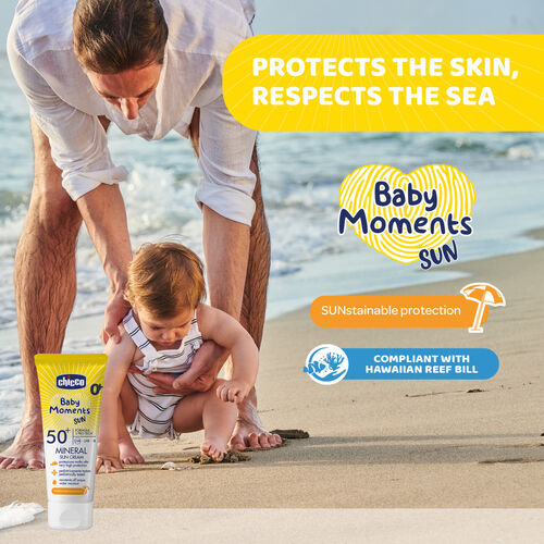 CHICCO SUN CREMA MINERAL SPF 50+ 75ML