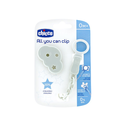 CHICCO CLIP CHUPETE NUBE
