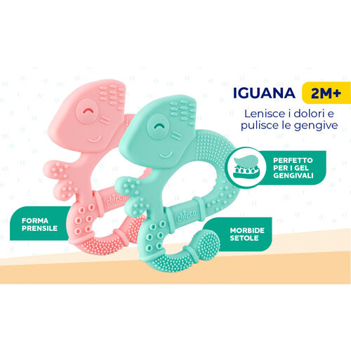 CHICCO MORDEDOR SUPER SOF IGUANA ROSA