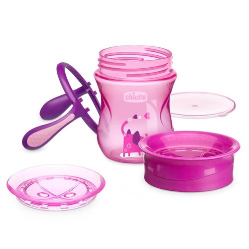 CHICCO VASO PERFECT 360 ROSA 12M+ 200 ML