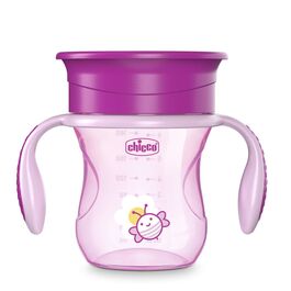 CHICCO VASO PERFECT 360 ROSA 12M+ 200 ML