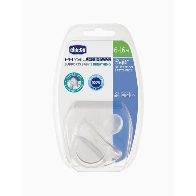 CHICCO PHYSIOFORMA SOFT TRANSP. 6-16M+