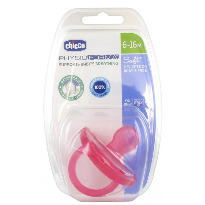 CHICCO CHUPETE PHYSIOFORMA ROSA 6-16 M