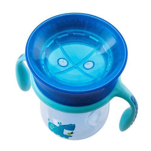 CHICCO VASO PERFECT 360 AZUL 12M+ 200ML
