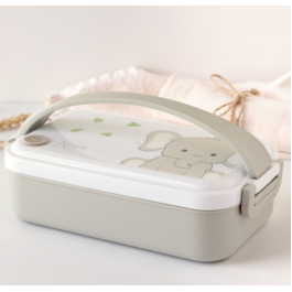 KIOKIDS CAJA ALMUERZO 550ML ACERO INOXIDABLE/PP GRIS