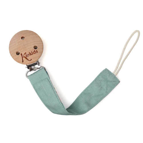 KIOKIDS SUJETACHUPETES MADERA SALVIA