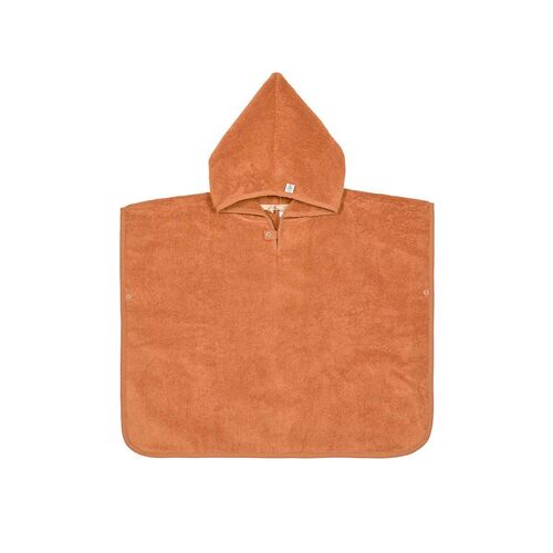 LASSIG PONCHO BAÑO TERRY CARAMEL