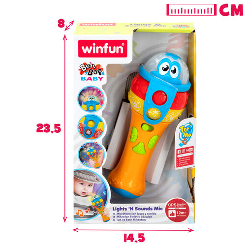 WINFUN-MICROFONO LUZ Y SONIDO