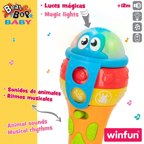 WINFUN-MICROFONO LUZ Y SONIDO