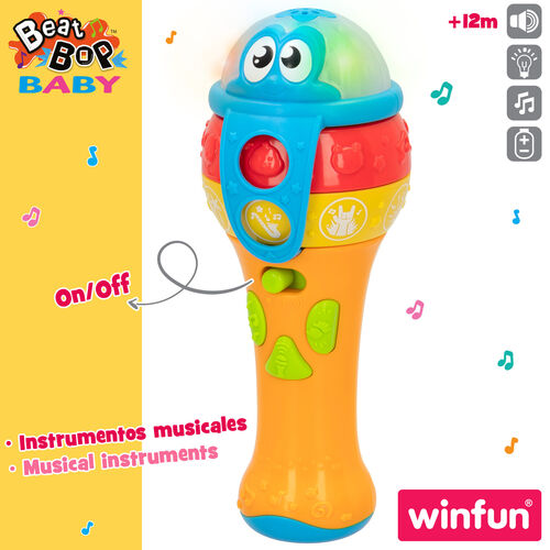 WINFUN-MICROFONO LUZ Y SONIDO