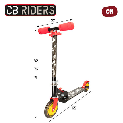 CB RIDERS SCOOTER 2 RUEDAS MONSTER