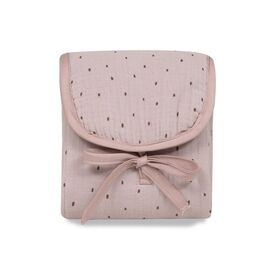 INTERBABY VESTIDOR MUSELINA PUNTOS ROSA MAQUILLAJE