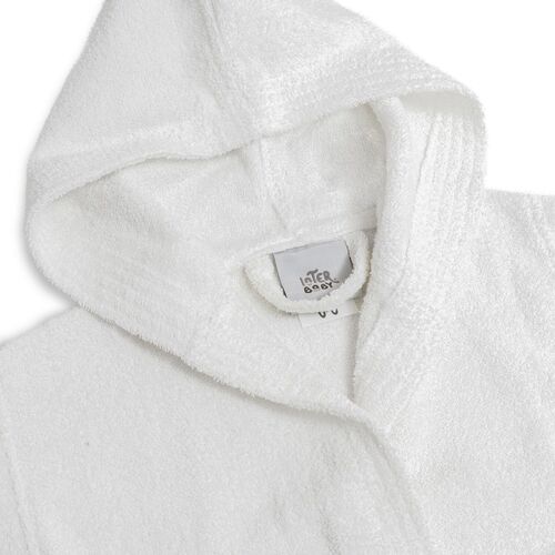 INTERBABY ALBORNOZ LISO BLANCO 2-4A