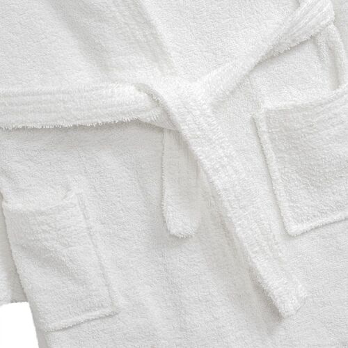 INTERBABY ALBORNOZ LISO BLANCO 2-4A