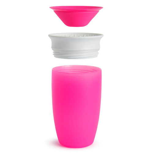 MUNCHKIN VASO MIRACLE 360 295ML ROSA