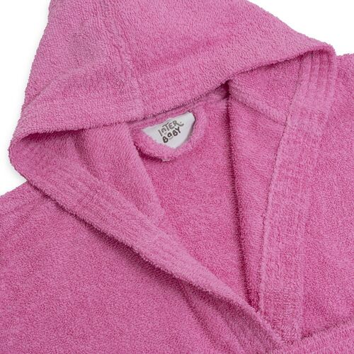 INTERBABY ALBORNOZ LISO FUCSIA 2-4A