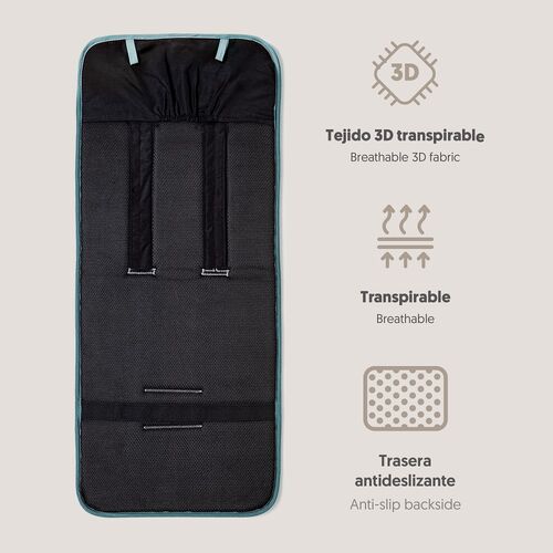 INTERBABY COLCHONETA LISO VERDE