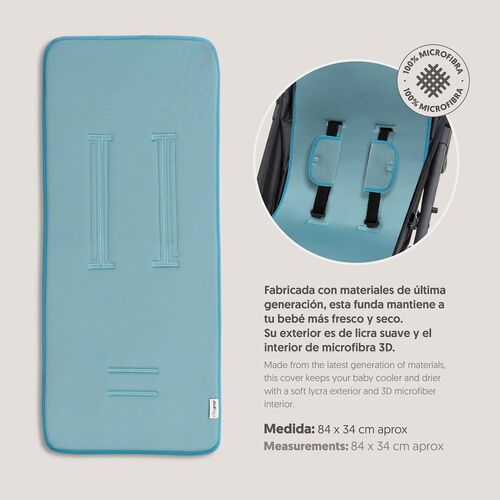 INTERBABY COLCHONETA LISO VERDE