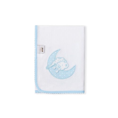 INTERBABY GASA BORDADA AZUL