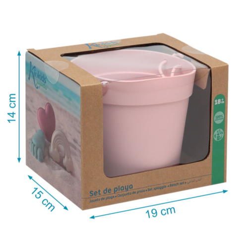 KIOKIDS CUBO PLAYA ROSA 5 UDS