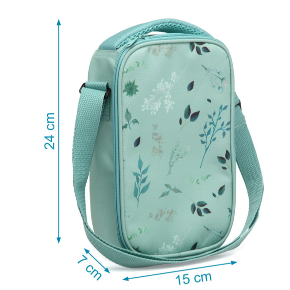 KIOKIDS  NEVERA 15X7X24CM SALVIA 2.5 L