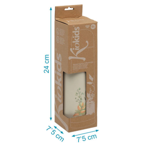 KIOKIDS TERMO LIQUIDO BEIGE 500ML